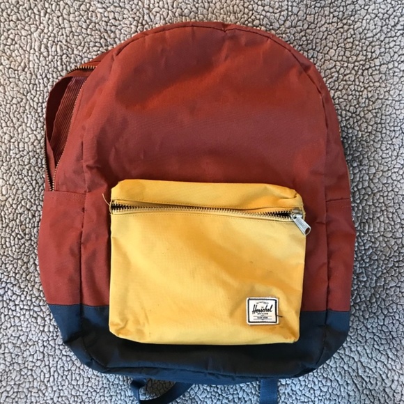 herschel colorblock backpack